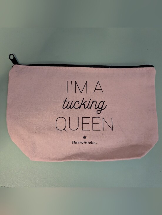 Barre Socks Handbags - Barre Socks "I'm A Tucking Queen" Bag